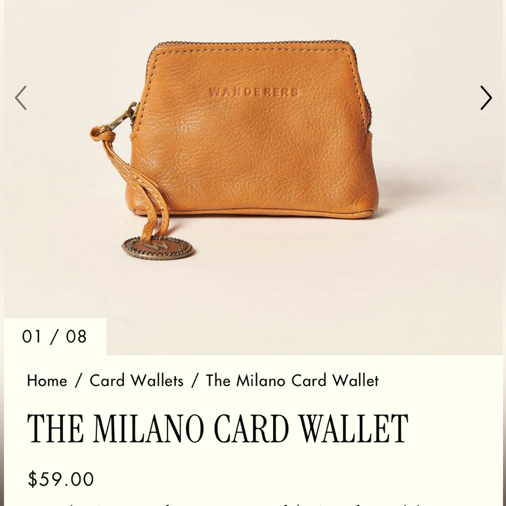 Wanderers Travel Co. Milano Card Wallet